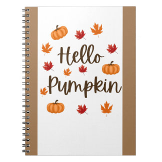 Fall vibe notebook