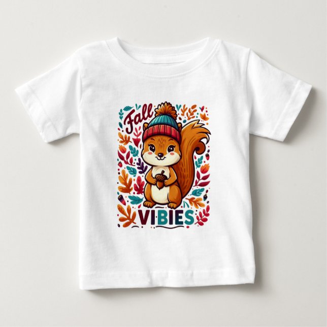 Fall Vibes 3 Baby T-Shirt (Front)