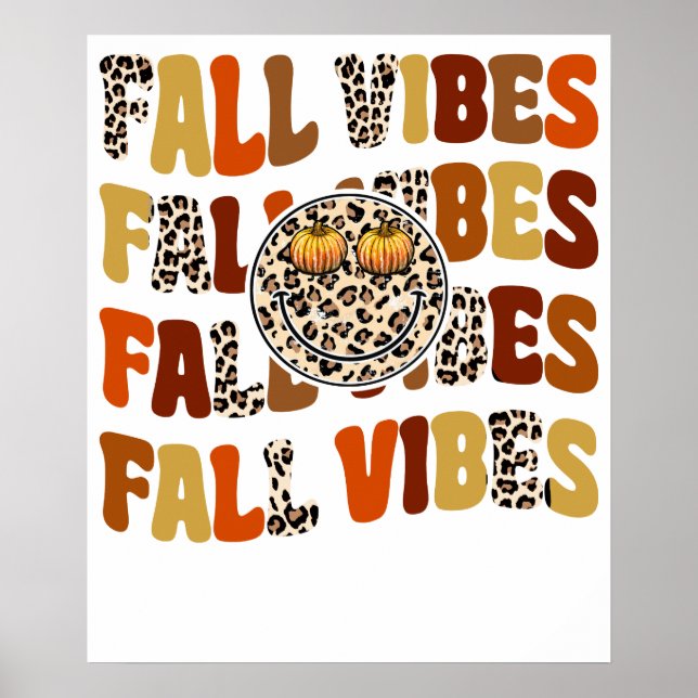 fall vibes (4) poster (Front)