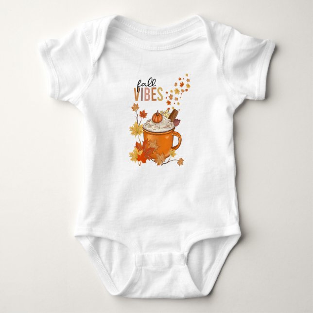 FALL VIBES BABY BODYSUIT (Front)