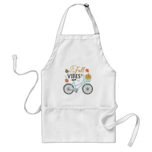 Fall Vibes By Bicycle Standard Apron