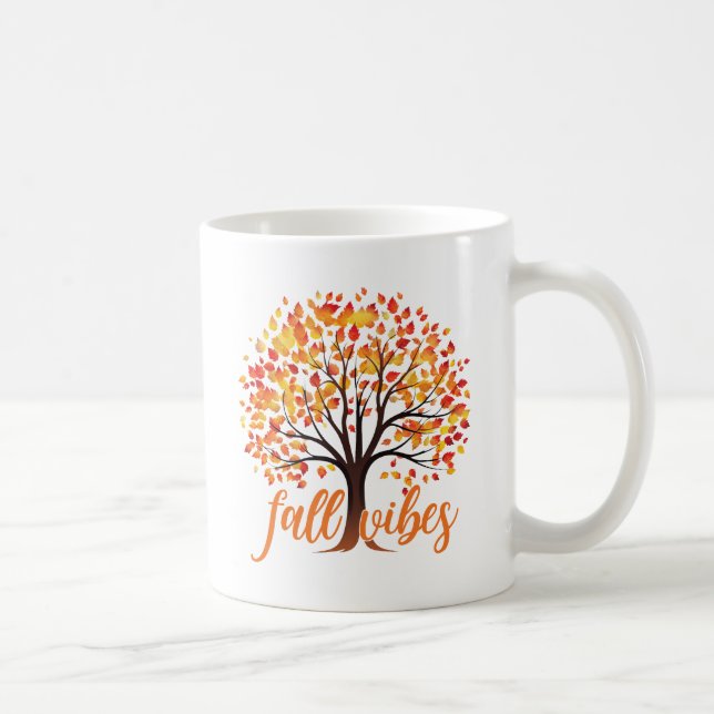 Fall Vibes – Cosy Fall Tree Coffee Mug (Right)