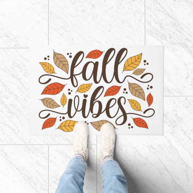 Fall Vibes Doormat (Indoor)