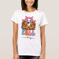 Fall Vibes Iggy Dog Pumpkin Patch Pastel Goth