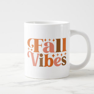 Fall Vibes Large Coffee Mug