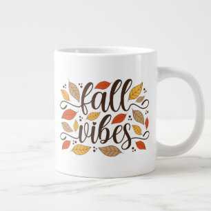Fall Vibes Large Coffee Mug