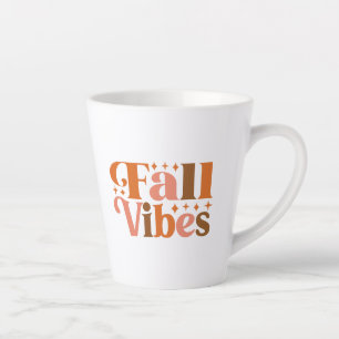 Fall Vibes Latte Mug