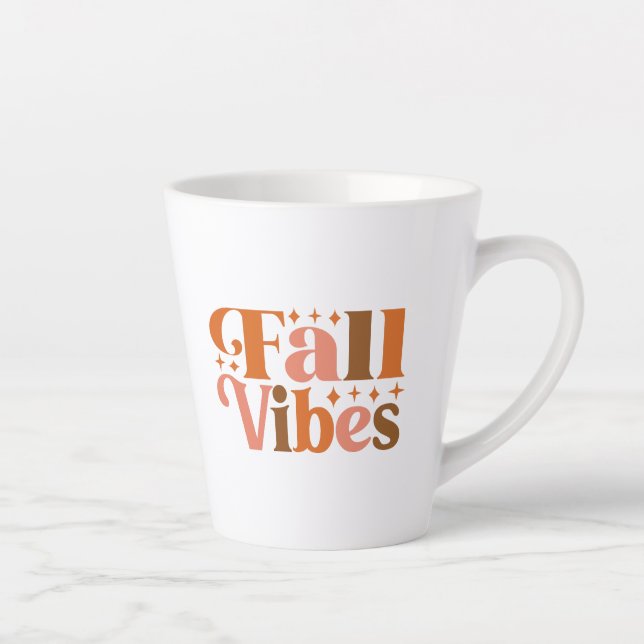 Fall Vibes Latte Mug (Right)