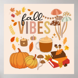 Fall Vibes Poster
