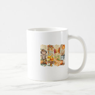 Fall Vibes Pumpkin Season Thanksgiving Autumn Leav Coffee Mug