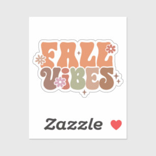 Fall Vibes Retro Groovy