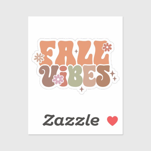 Fall Vibes Retro Groovy (Sheet)