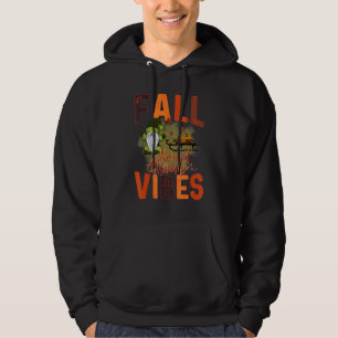 Fall Vibes Retro Pumpkin Spice Autumn Coffee Than Hoodie