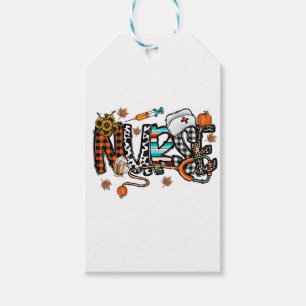 Fall Vibes That Nurse Life Nurse Fall Season Autum Gift Tags