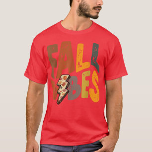 Fall Vibes Vintage Fall Y'all Hello Fall Autumn Mo T-Shirt