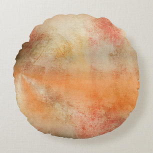Fall vibrant background paper round cushion