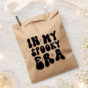 Fall Vintage In My Spooky Era Retro Halloween Favour Bag