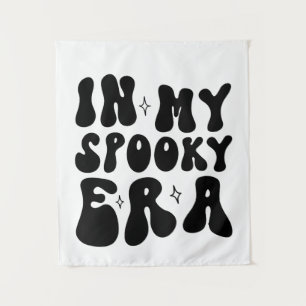 Fall Vintage In My Spooky Era Retro Halloween Tapestry