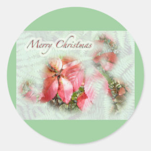 Fall Virginia Creeper Christmas Stickers