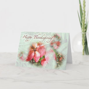 Fall Virginia Creeper Thanksgiving Card