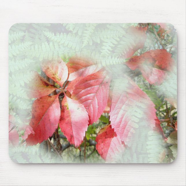 Fall Virginia Creeper Vine Mouse Pad (Front)
