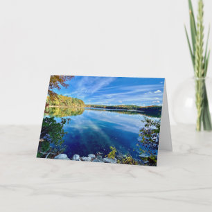 Fall: Walden Pond Holiday Card
