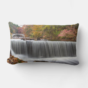 Fall Waterfall at Vanderbuilt Lumbar Cushion