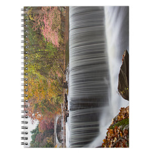 Fall Waterfall at Vanderbuilt Notebook