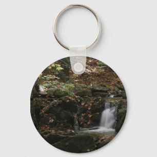 Fall Waterfall Key Ring