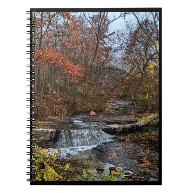 Fall Waterfall Notebook (Front)
