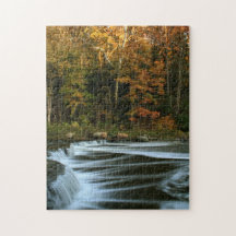 Fall Waterfall Puzzle