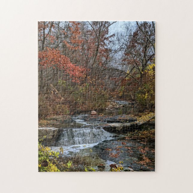 Fall Waterfall Puzzle (Vertical)