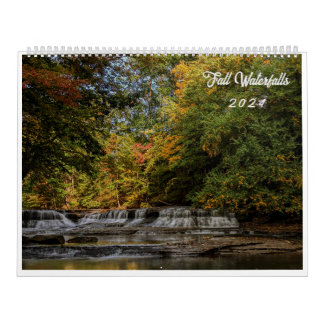 Fall Waterfalls 2024 Calendar