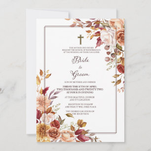 Fall Wedding Invitation