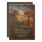 Fall Wedding Invitations Rustic Autumn Farm Lights