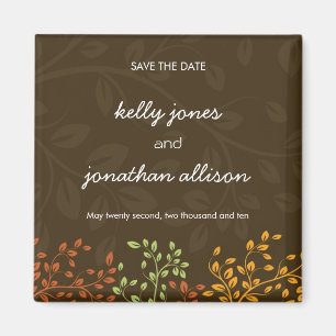 Fall Wedding :: Save the Date  Magnets