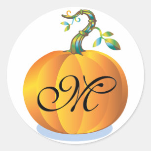 Fall Wedding Seal Sticker
