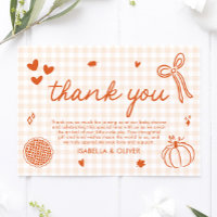 Fall Whimsical A Little Cutie Pie Baby Shower