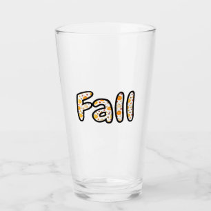 Fall with Pumpkin Background Autumn Season Printab Glass