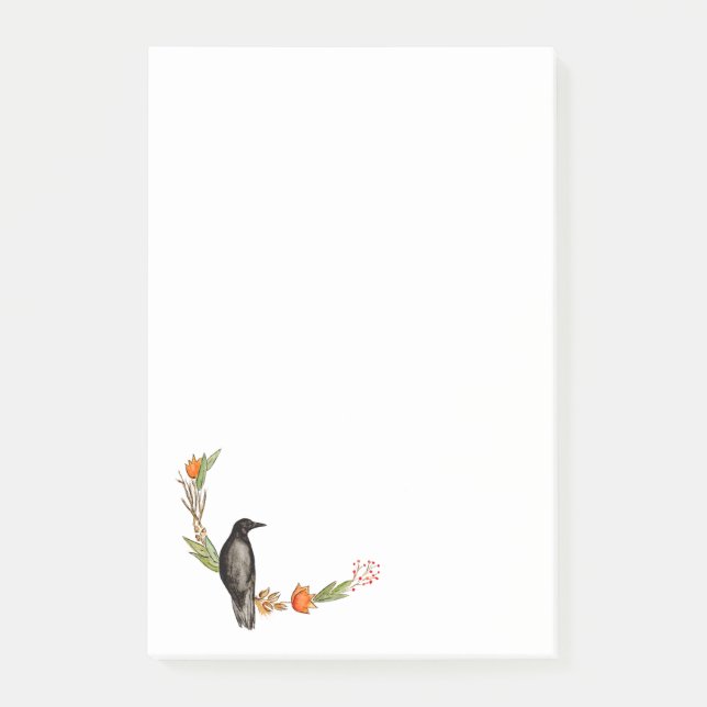 Fall Wreath Post-it Notes (Front)