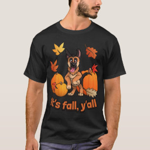 Fall Yall German Shepherd Puppy T-Shirt