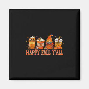 Fall Y'all Gnome Halloween Magnet