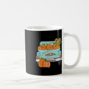 Fall Y'all Truck Pumpkin Sunflower Autumn Fall Tha Coffee Mug