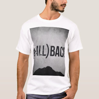 Fallback Typography Grunge | Dark Aesthetic Mounta T-Shirt