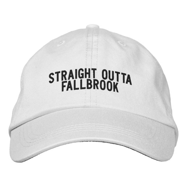 Fallbrook California Hat (Front)