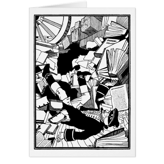 Fallen among books (Front)