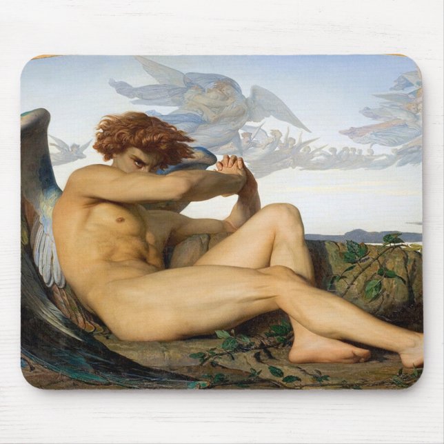 Fallen Angel Alexandre Cabanel Original Mouse Pad (Front)