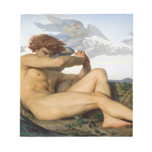 Fallen Angel Alexandre Cabanel Original Notepad