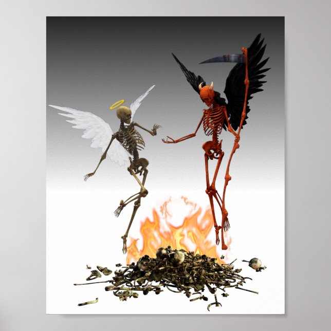 Fallen Angel Demon Devil Poster (Front)