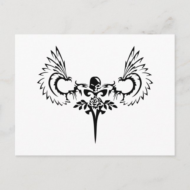 Fallen ANgel Design Studio Logo Postcard (Front)